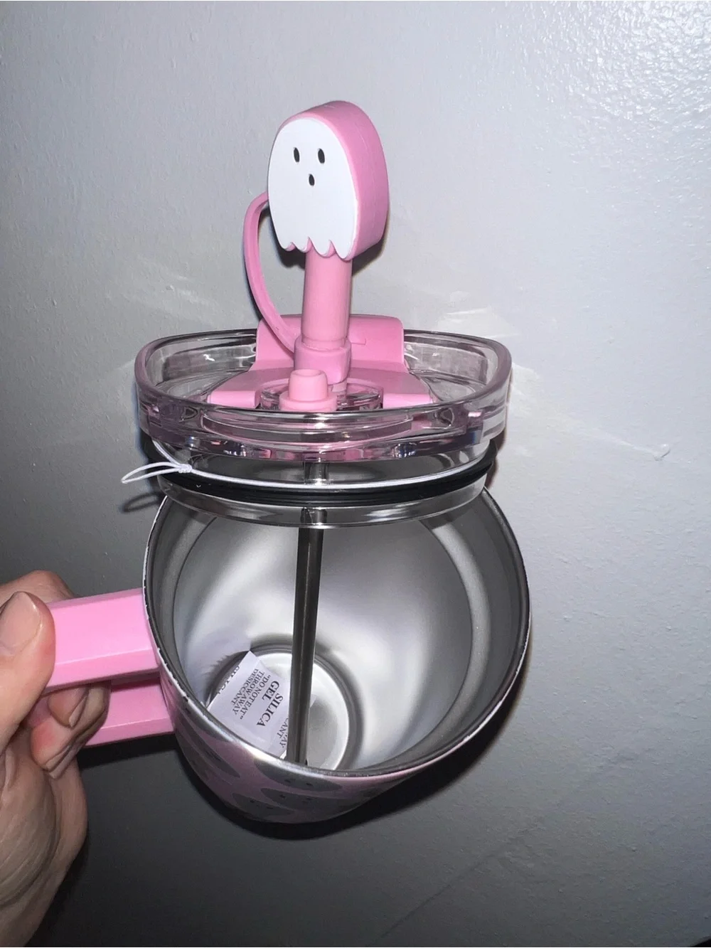 Viral Pink Ghost Tumbler